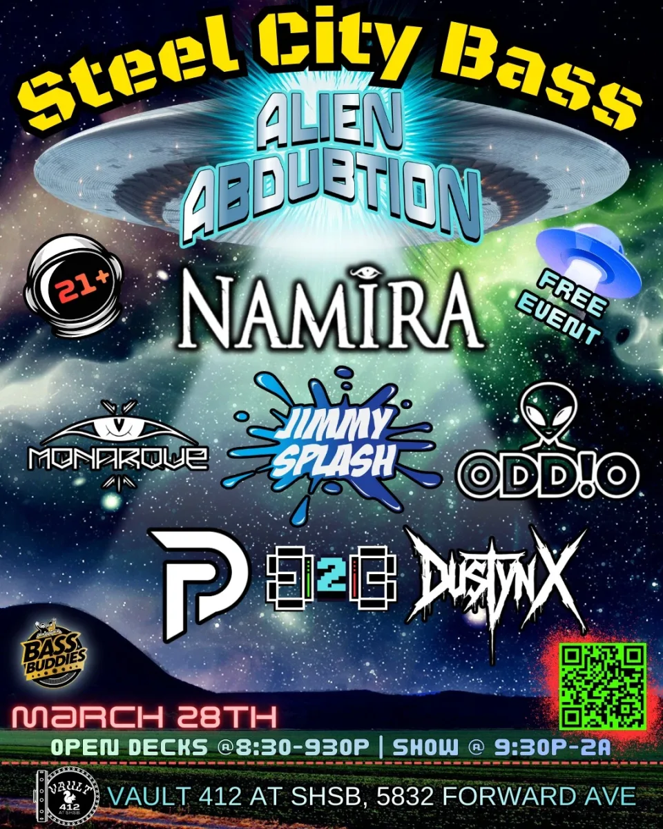 Steel City Bass: Alien Abduction @ Squirrel Hill Sports Bar