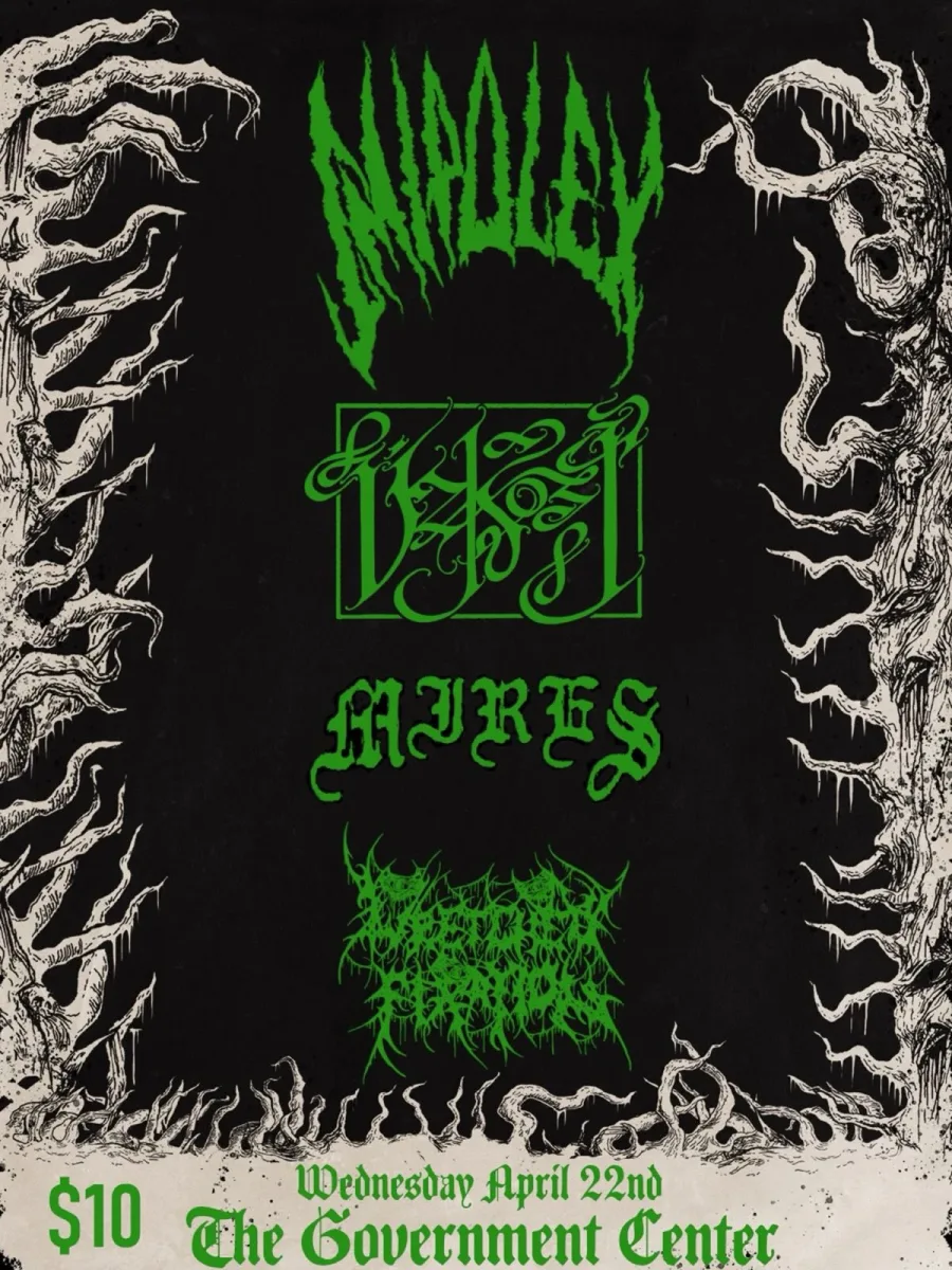 Uzkost, Imipolex, Mires, Wretched Fixation @ The Government Center