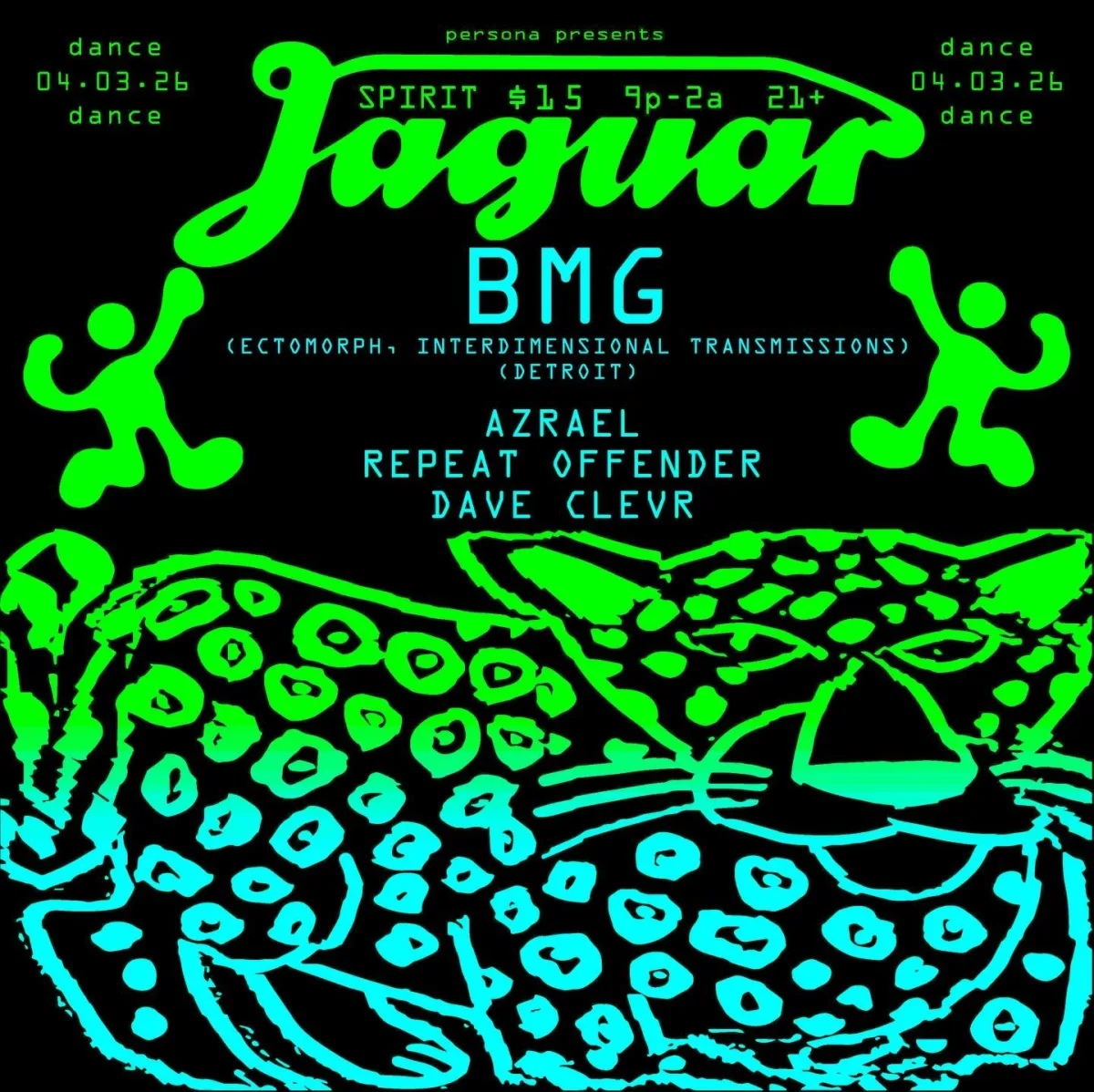 Jaguar feat. BMG, Azrael, Repeat Offender, Dave Clevr @ 