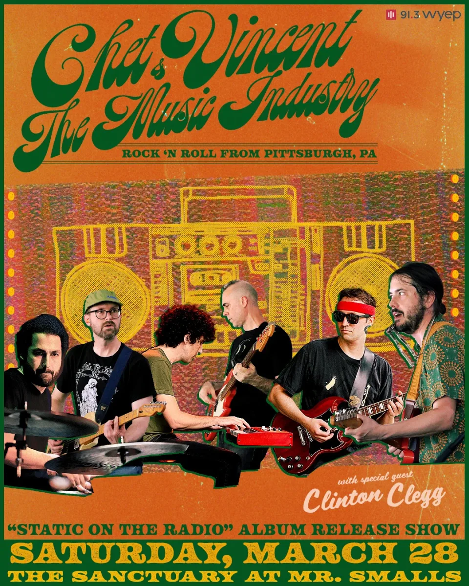 Chet Vincent and the Music Industry wsg Clinton Clegg @ Mr. Smalls