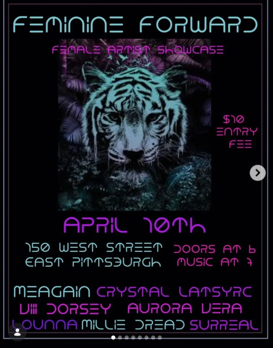 Feminine Forward: Female Artist Showcase @ 150 West St