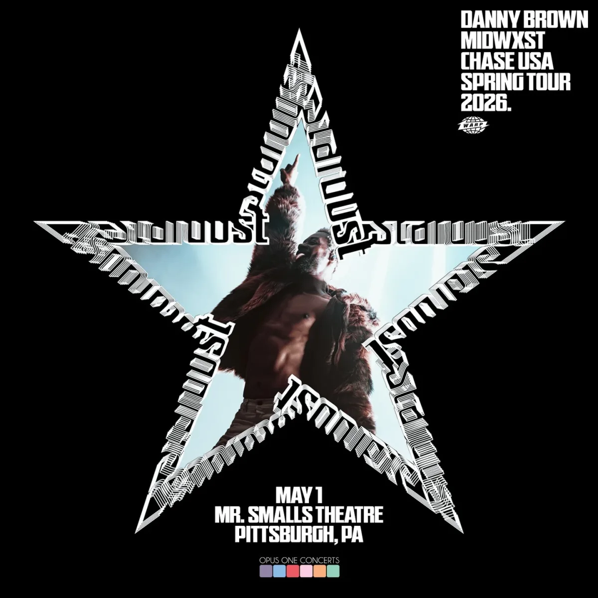Danny Brown & MIDWXST: Chase USA Spring Tour 2026 @ Mr. Smalls