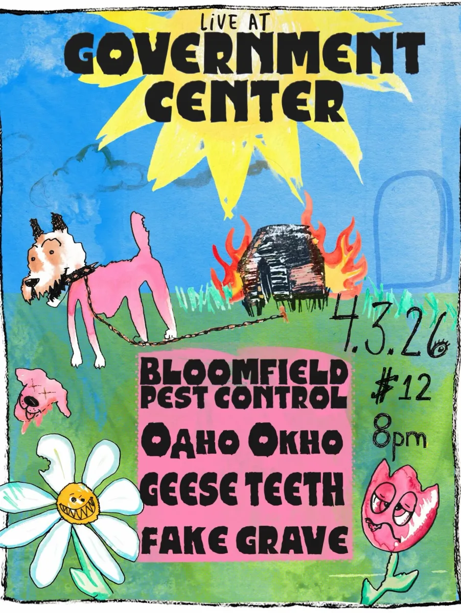 Bloomfield Pest Control, Oaho Okho, Geese Teeth, Fake Grave @ The Government Center