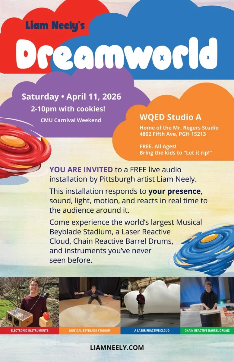Liam Neely's Dreamworld @ WQED Studio A