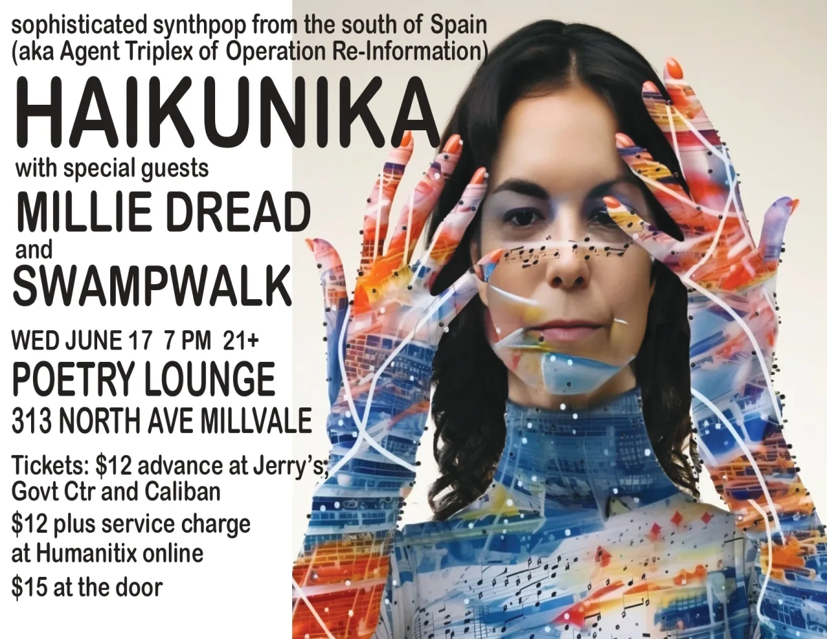 Haikunika with Millie Dread and Swampwalk @ Poetry Lounge