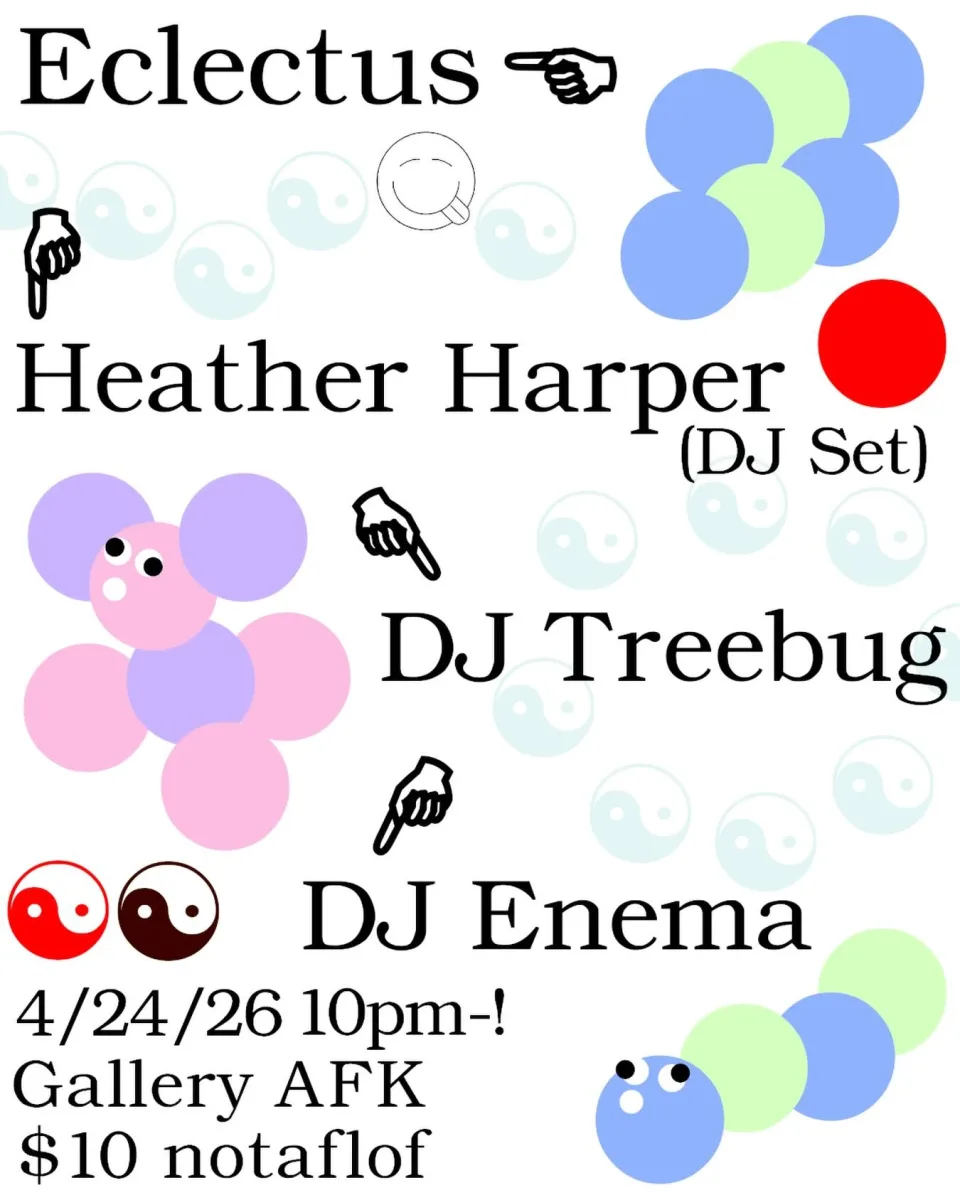 Eclectus with Heather Harper, DJ Treebug & DJ Enema @ Gallery AFK