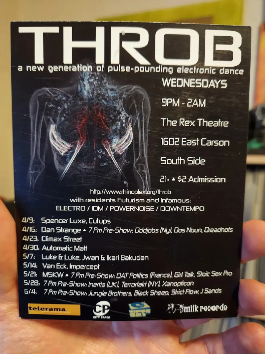 THROB w/ Cutups & Futurism @ Rex Theater
