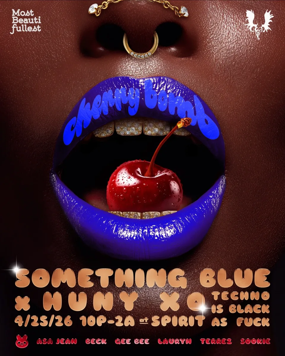 Cherry Bomb: Something Blue x Huny XO – Techno Is Black As Fuck @ Spirit