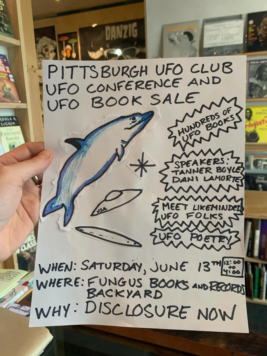 Pittsburgh UFO Club: UFO Conference and UFO Book Sale @ Fungus Books