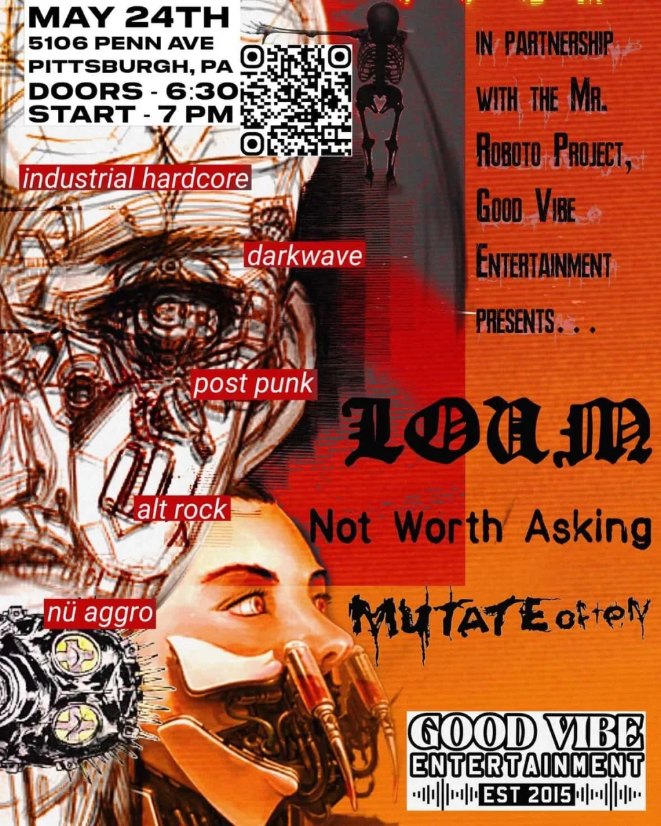 Loam / Not Worth Asking / Mutate Often @ Roboto Project