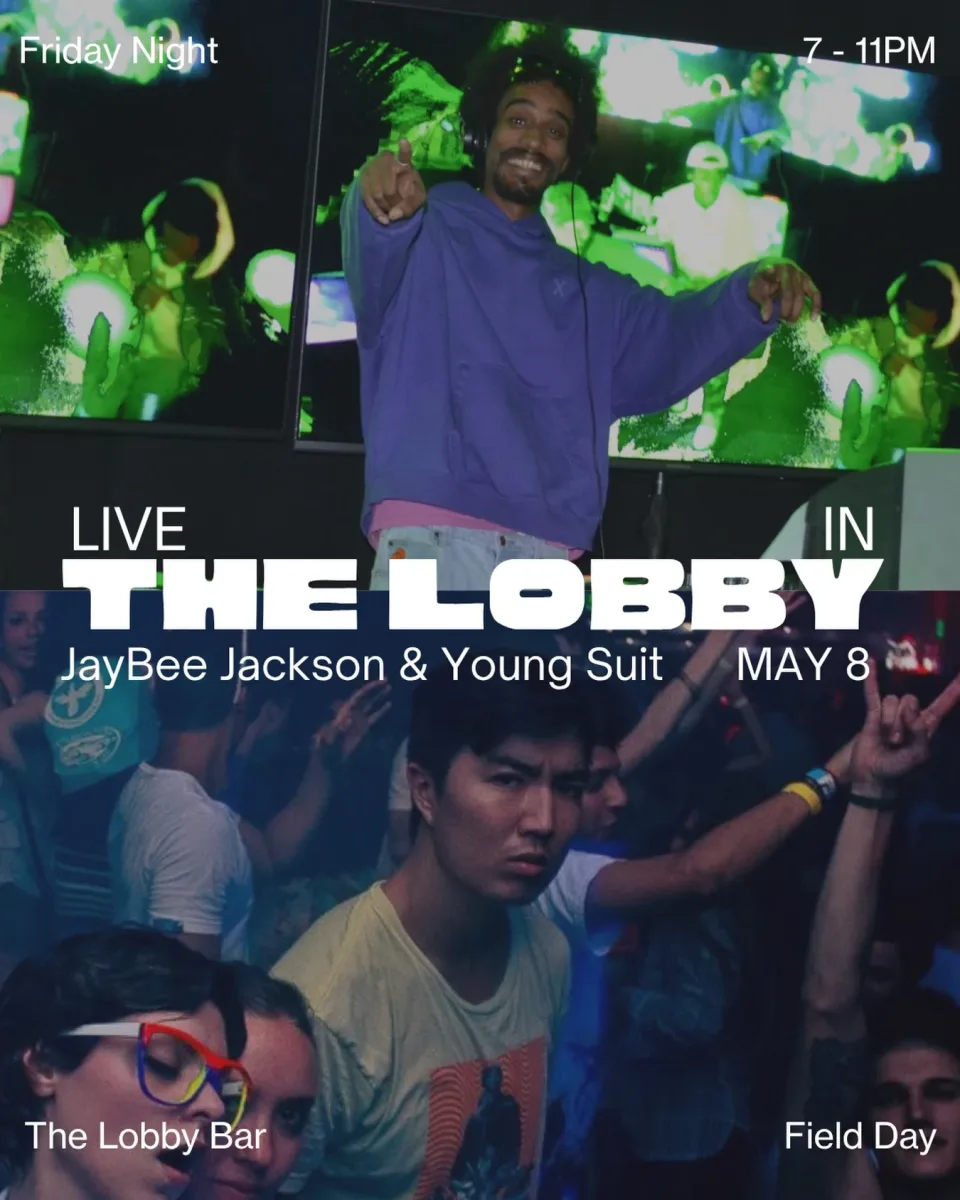 Live in The Lobby: JayBee Jackson & Young Suit @ Field Day