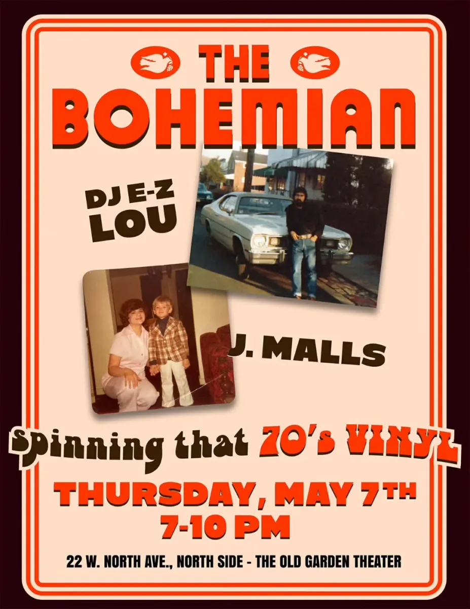 The Bohemian: Spinning That 70's Vinyl @ The Bohemian