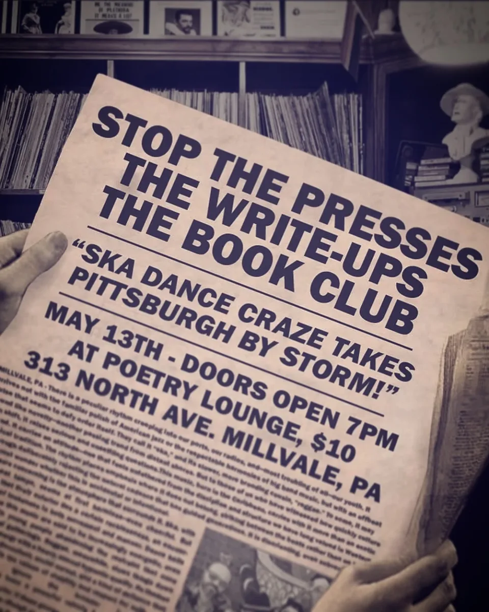 Stop The Presses / The Write-Ups / The Book Club @ Poetry Lounge