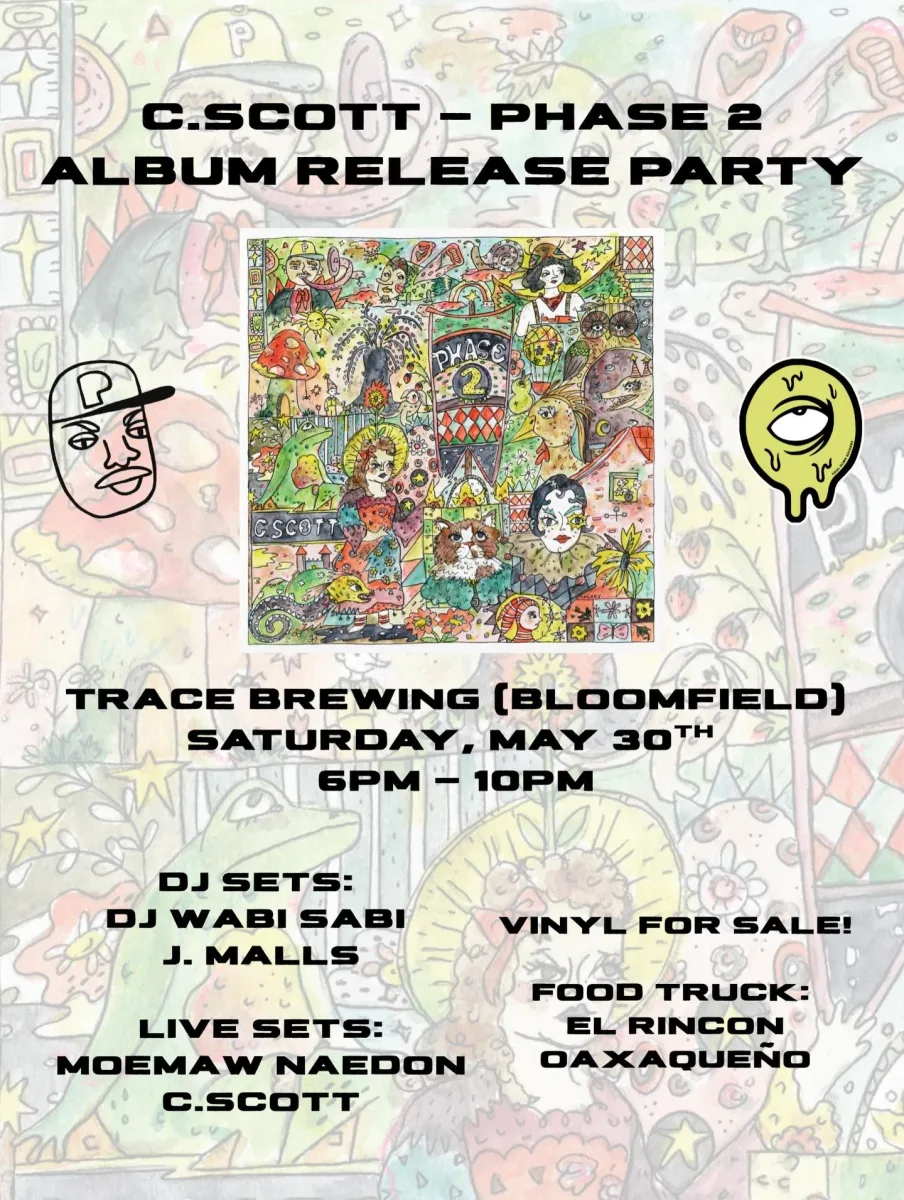 C.Scott – Phase 2 Album Release Party @ Trace Brewing