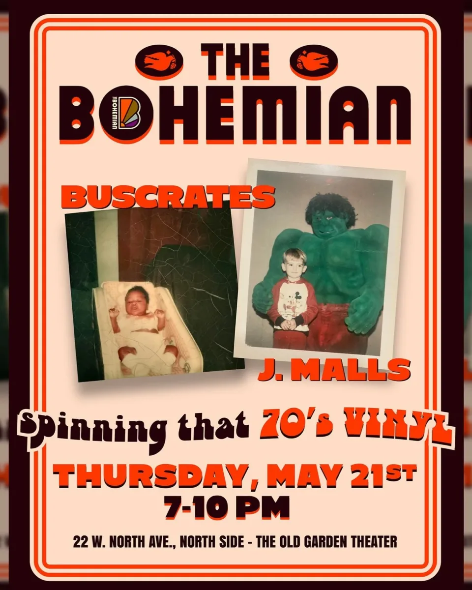 The Bohemian: Buscrates & J. Malls @ 