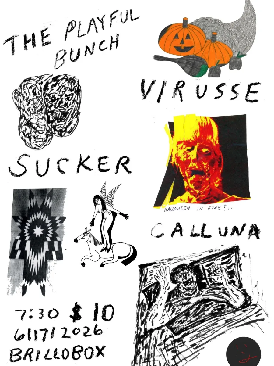 The Playful Bunch, Virusse, Sucker, Calluna @ Brillobox