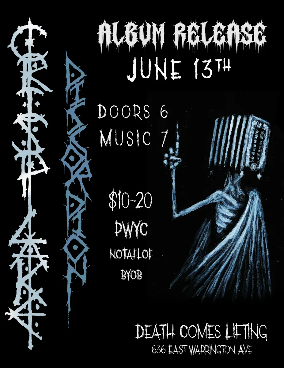 Crisp Lake Album Release @ Death Comes Lifting