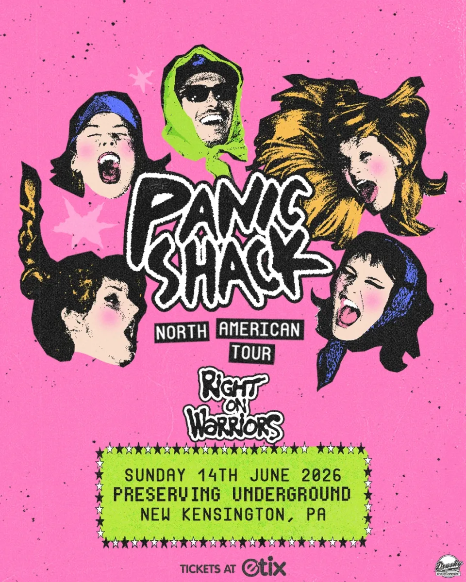 Panic Shack w/Right on Warriors @ Preserving Underground