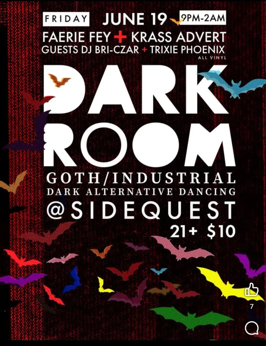 Dark Room w/ B-Czar @ Side Quest