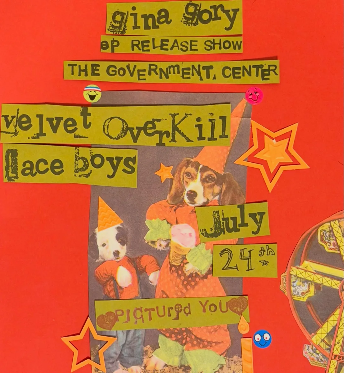 Gina Gory w/ Velvet Overkill, Lace Boys, Pictured You @ The Government Center