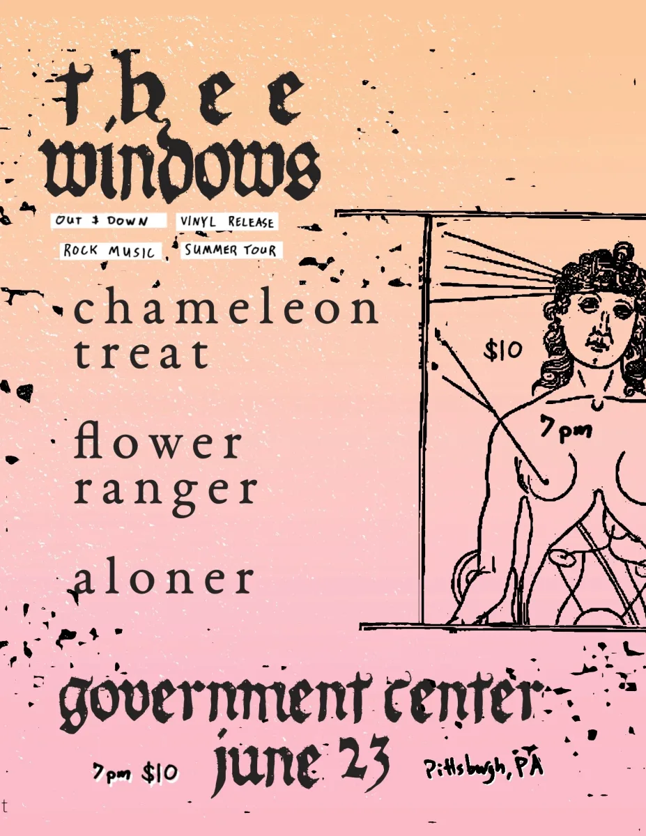 Thee Windows, Chameleon Treat, Flower Ranger, Aloner @ The Government Center