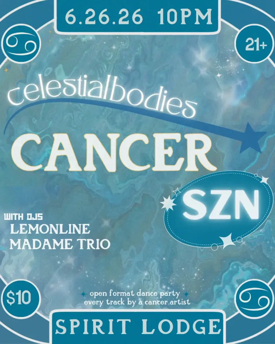 Celestial Bodies: CANCER SZN @ Spirit