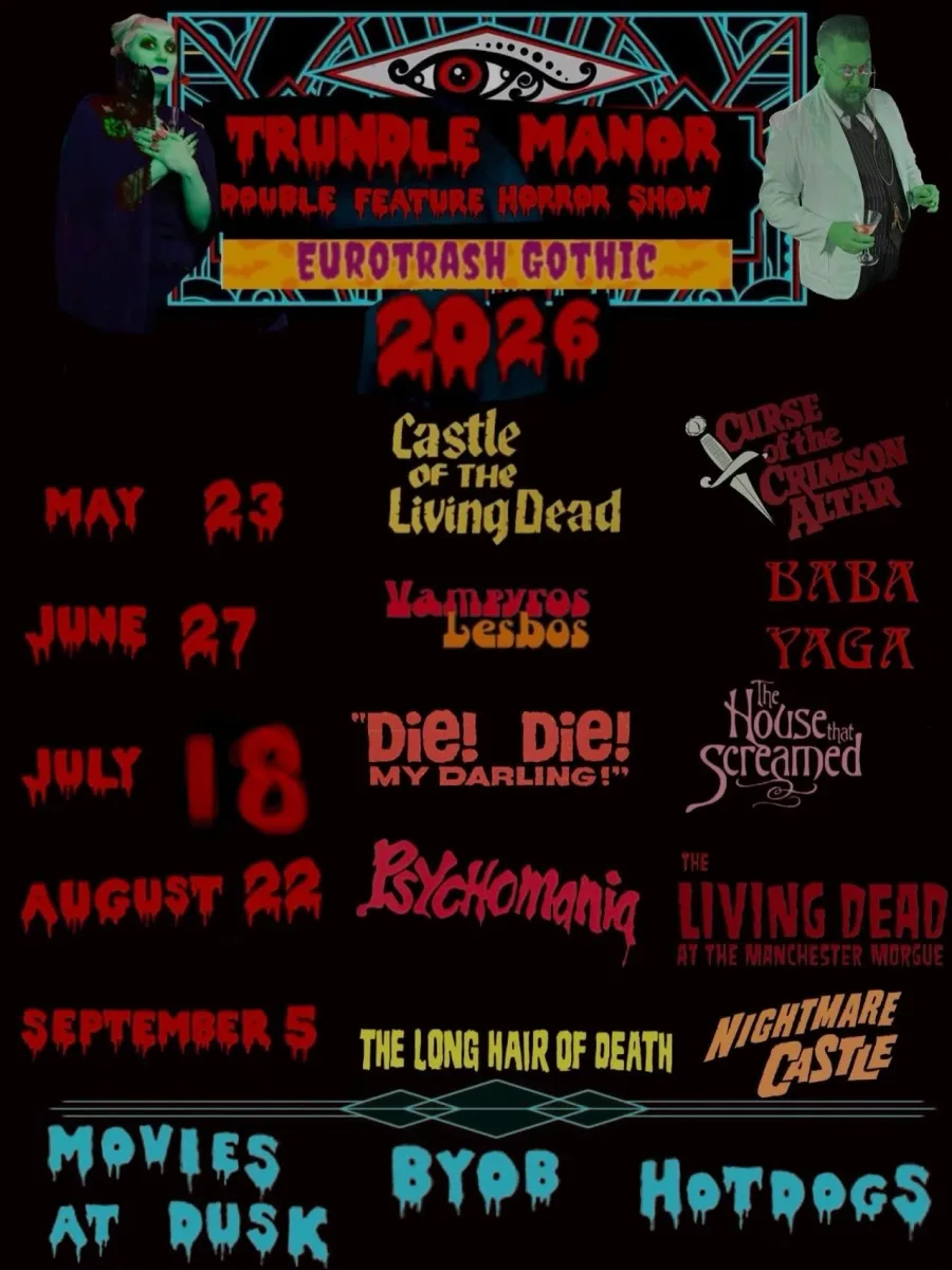 Trundle Manor: The Long Hair of Death + Nightmare Castle @ Trundle Manor
