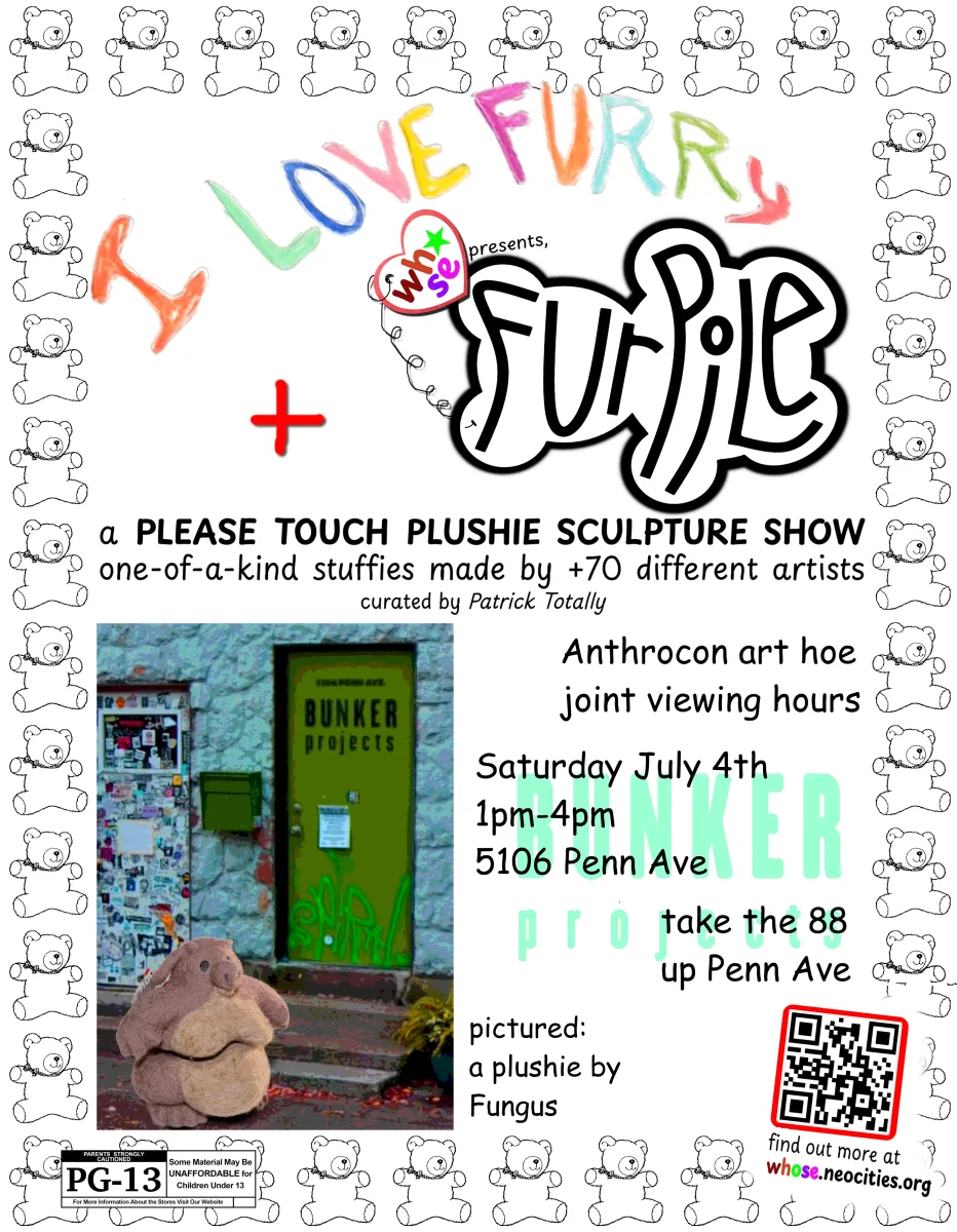 Furpile (Joint Viewing Hours with "I LOVE FURRY") @ Bunker Projects