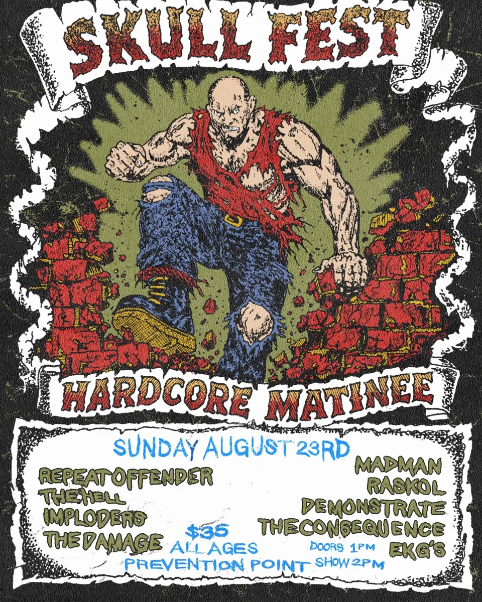 Skull Fest Hardcore Matinee @ Prevention Point