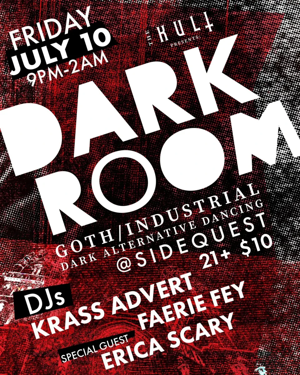 Dark Room w/ Erica Scary @ 