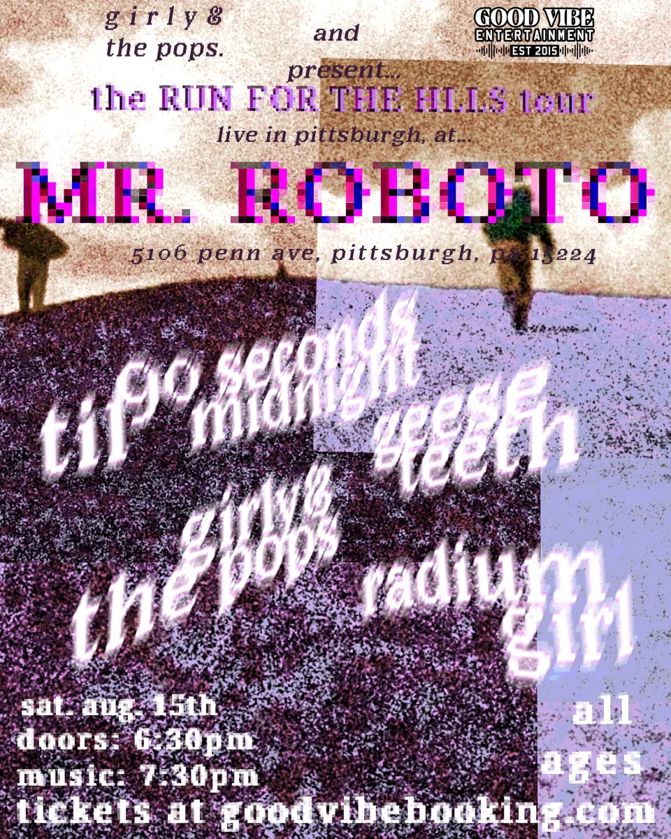 90 Seconds til Midnight, Geese Teeth, Radium Girl, Girly & the Pops @ Roboto Project