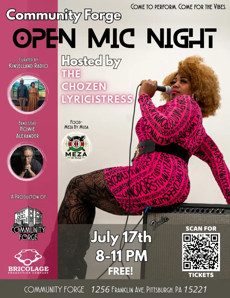 July Open Mic at Community Forge @ Community Forge