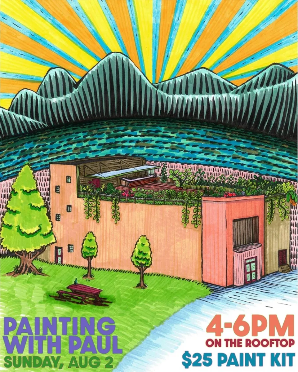 Painting with Paul @ Spirit Rooftop Garden