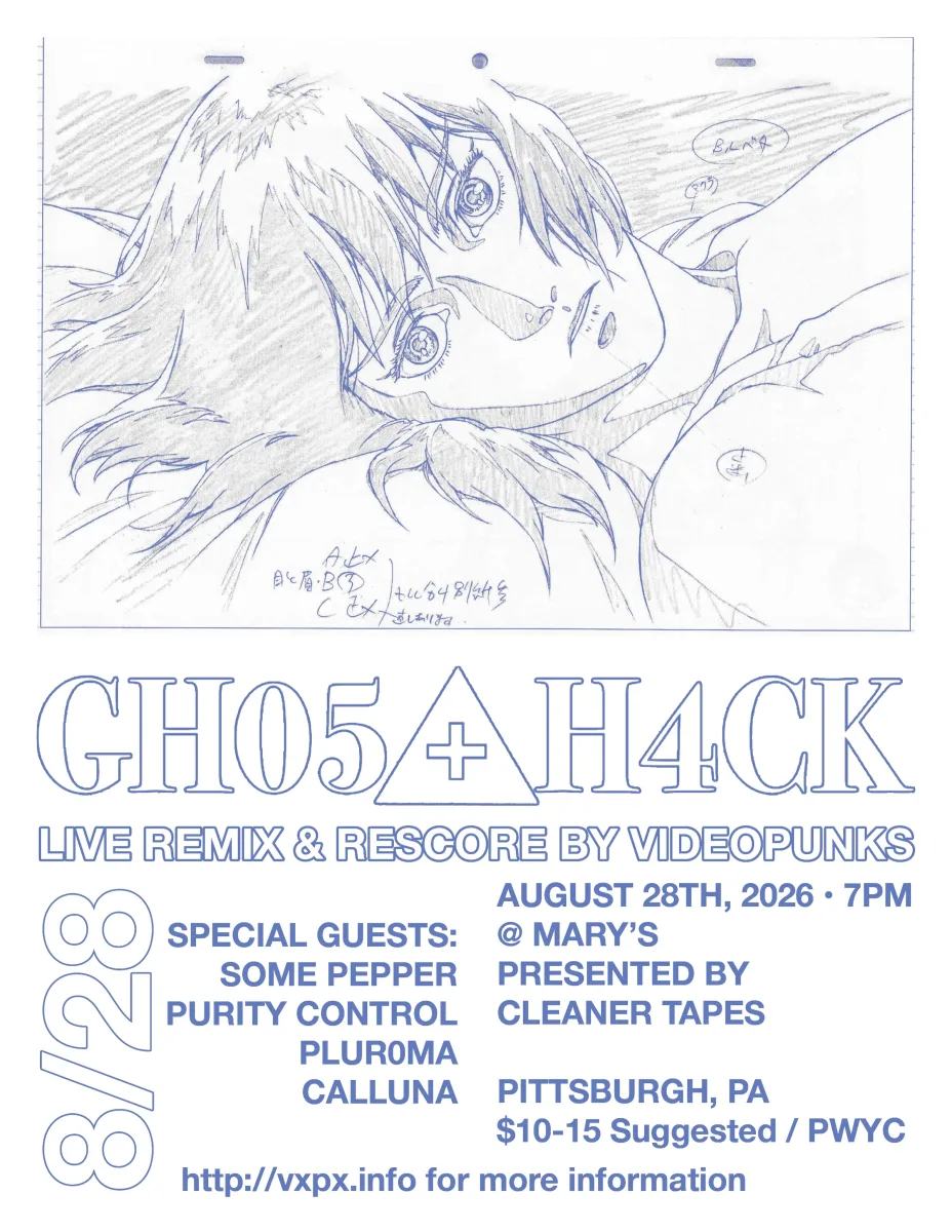 GH05T H4CK: Live Remix & Rescore by Videopunks @ Mary's