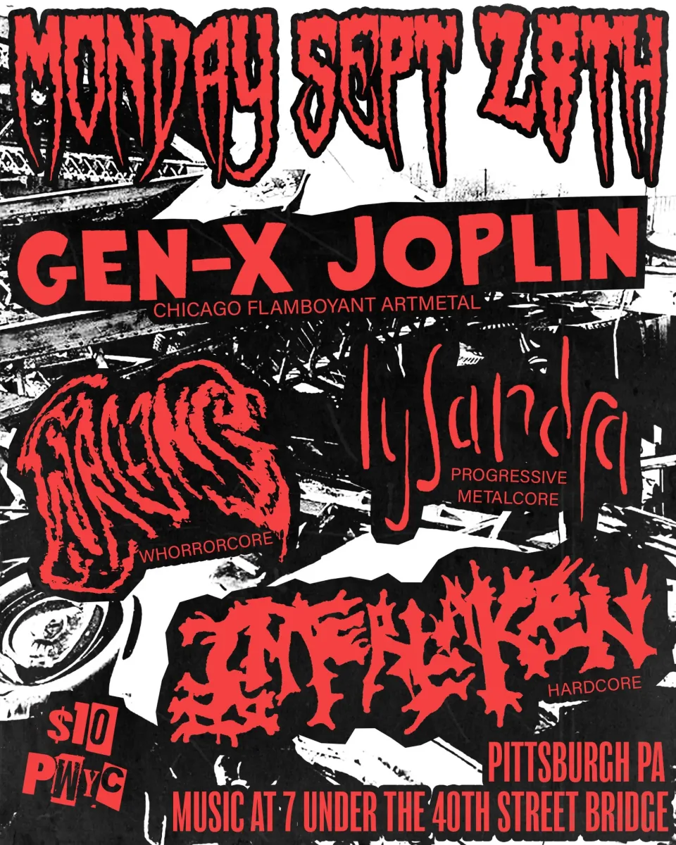 Gen-X Joplin, Facines, Lysandra, Coffin Raken @ 40th Street Bridge Park