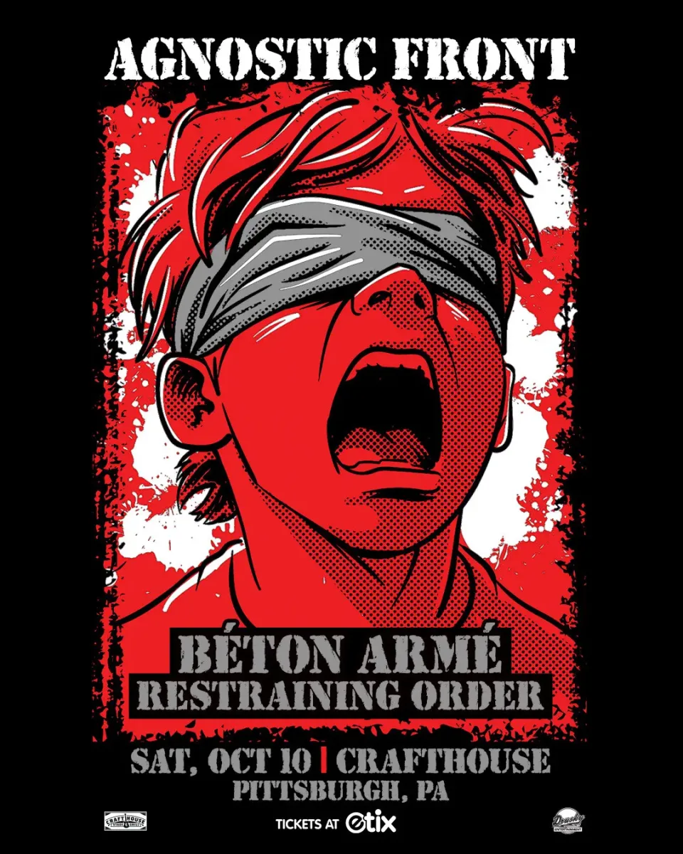 Agnostic Front with Béton Armé and Restraining Order @ Crafthouse Stage & Grill