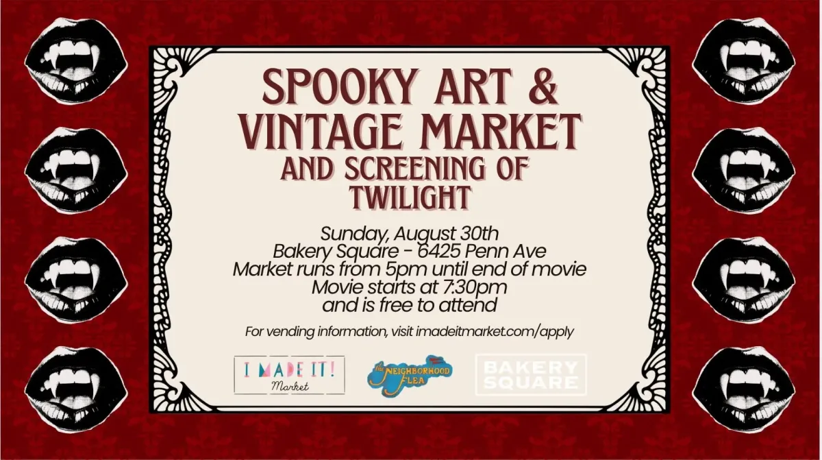 Spooky Art & Vintage Movie Night Market + Twilight Screening @ Bakery Square