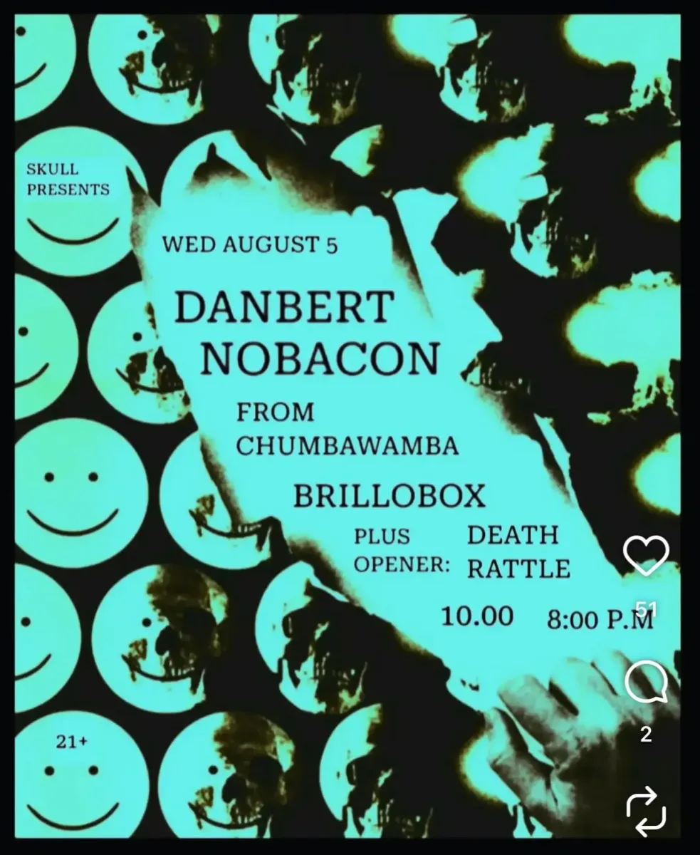 Danbert Nobacon from Chumbawamba @ Brillobox