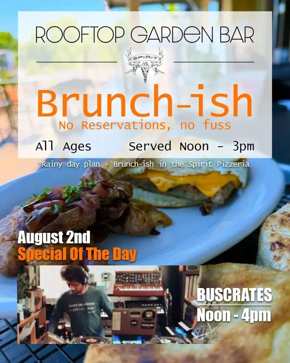 Brunch-ish with Buscrates @ Spirit Rooftop Garden