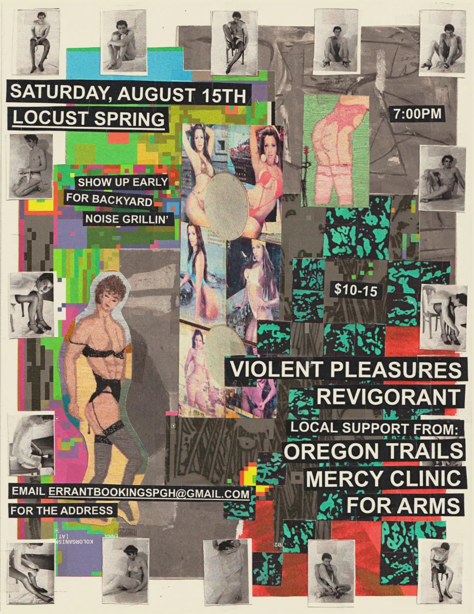 Violent Pleasures / Revigorant / Oregon Trails / Mercy Clinic / For Arms @ Ask a punk