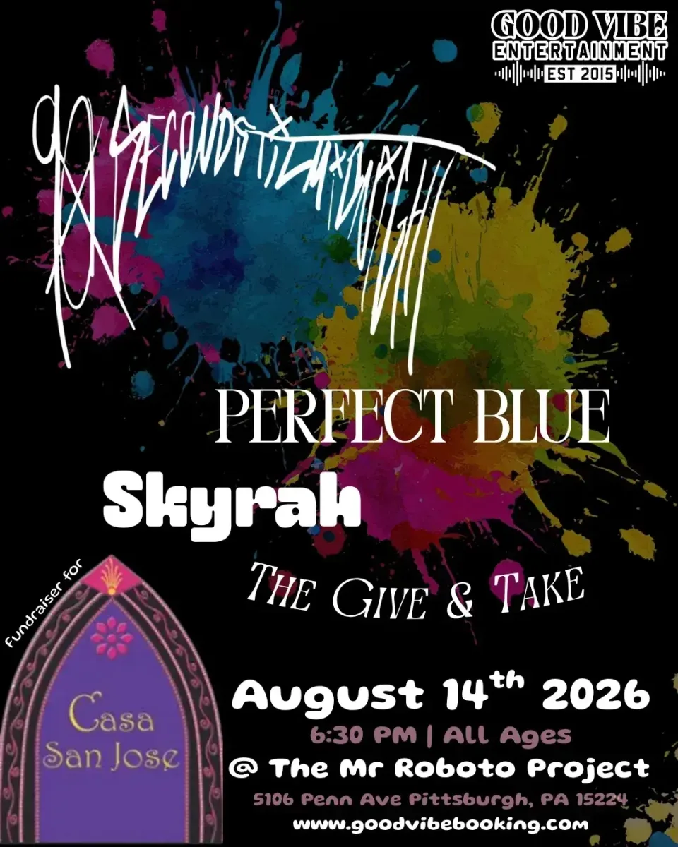 90 Seconds Til Midnight / Skyrah / The Give and Take @ Roboto Project