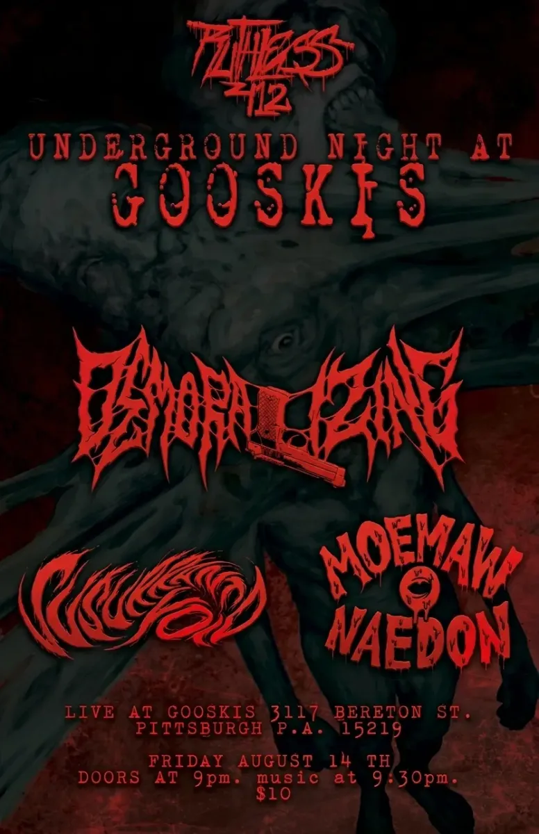 Ruthless 412: Underground Night at Gooskis @ Gooskis