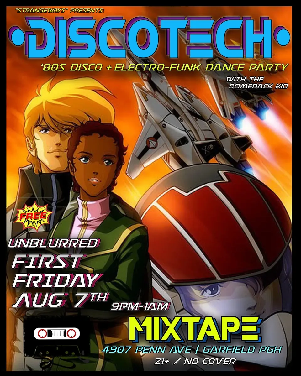 Discotech: '80s Disco + Electro-Funk Dance Party @ Mixtape