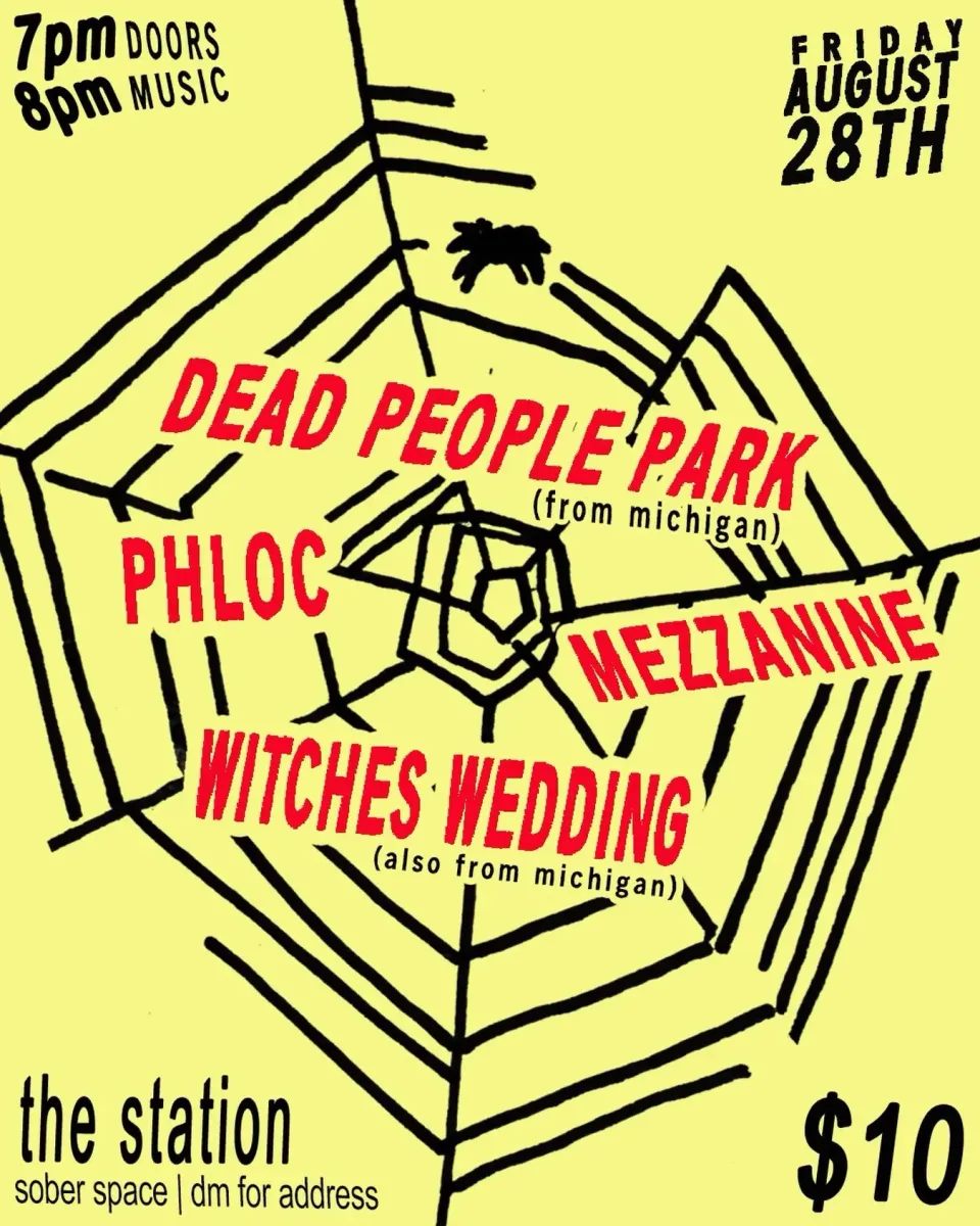 Dead People Park, Phloc, Mezzanine, Witches Wedding @ The Station