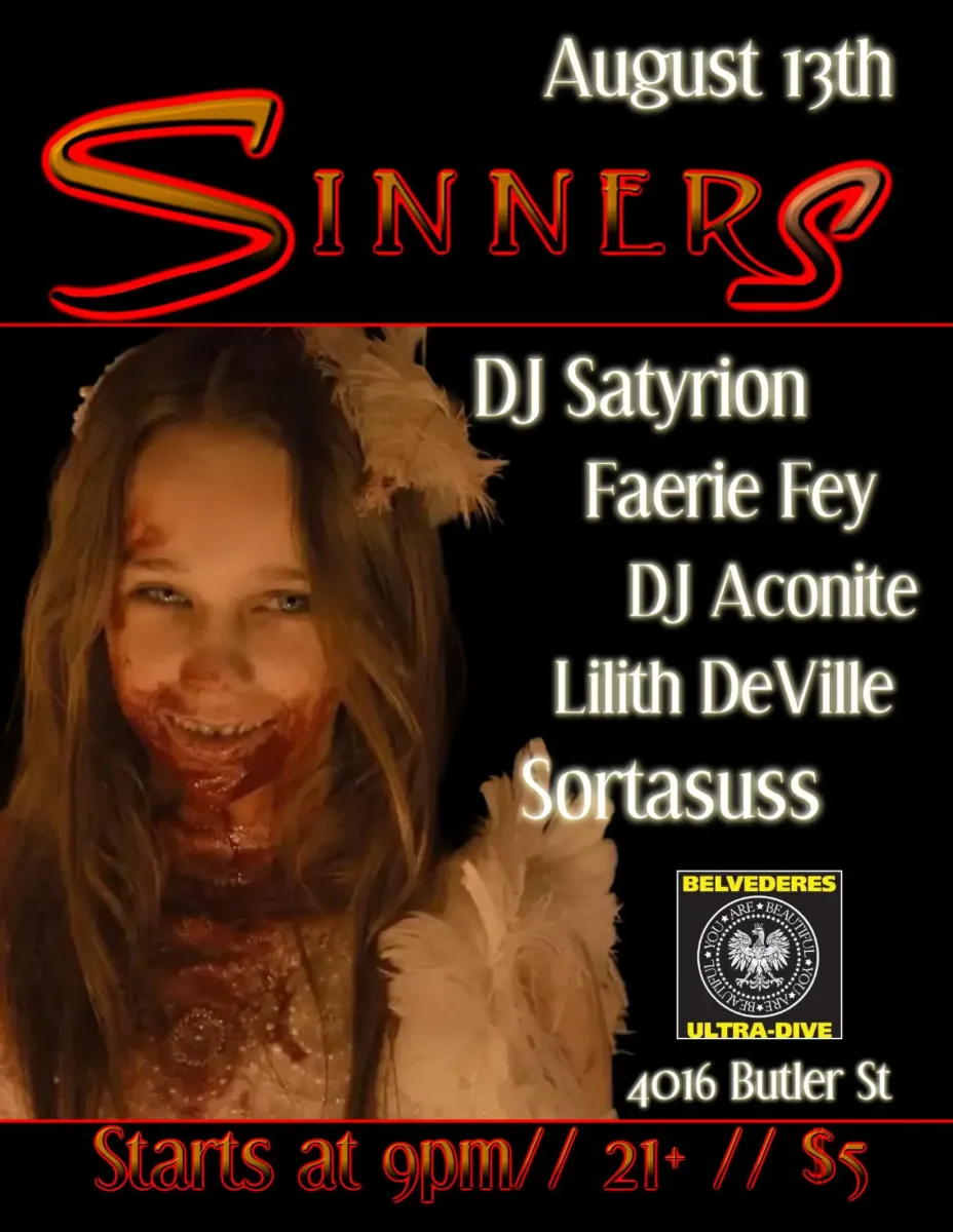 Sinners - Vampire Themed Club Night @ Belvederes