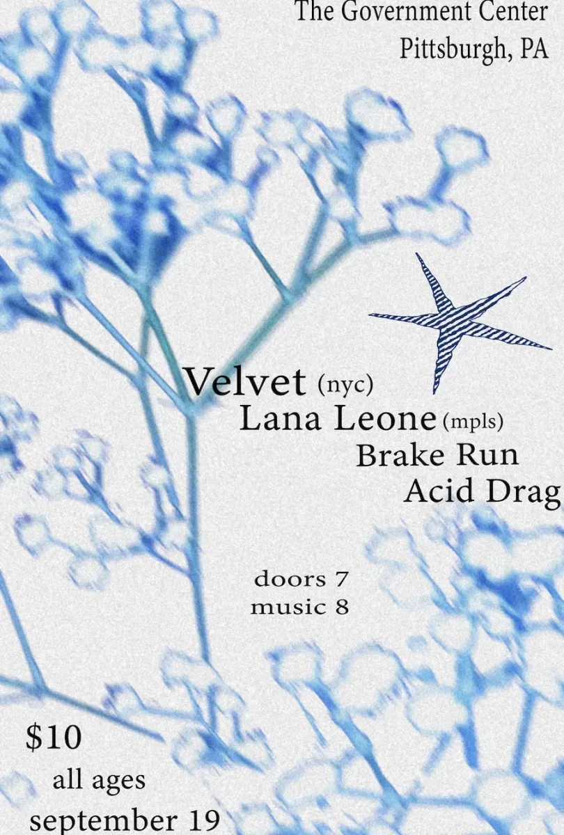 Velvet / Lana Leone / Brake Run / Acid Drag @ The Government Center