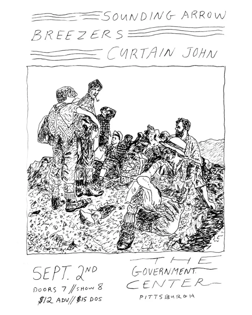 Breezers / Sounding Arrow / Curtain John @ The Government Center