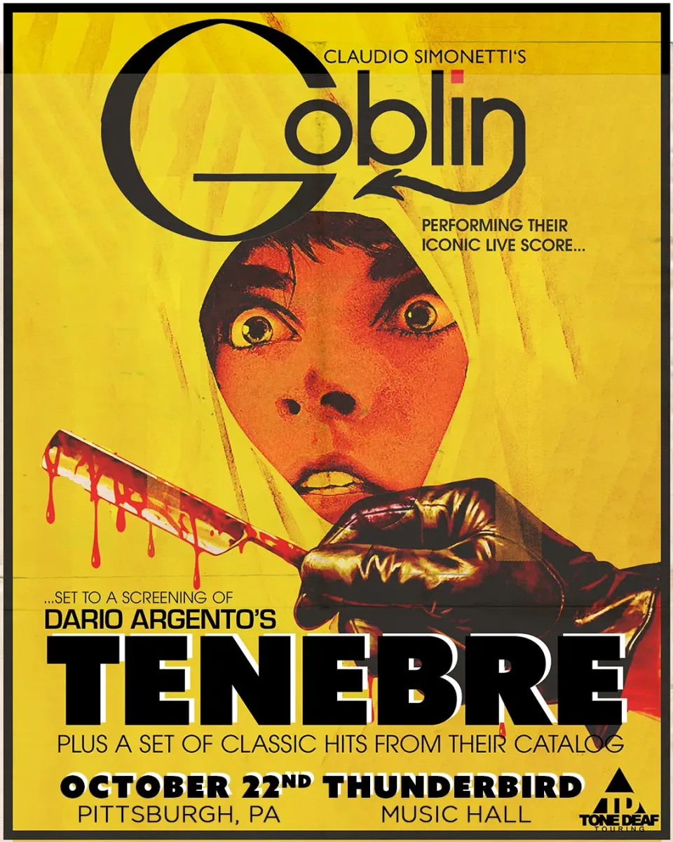 Claudio Simonetti's Goblin: Tenebre Live Score @ Thunderbird