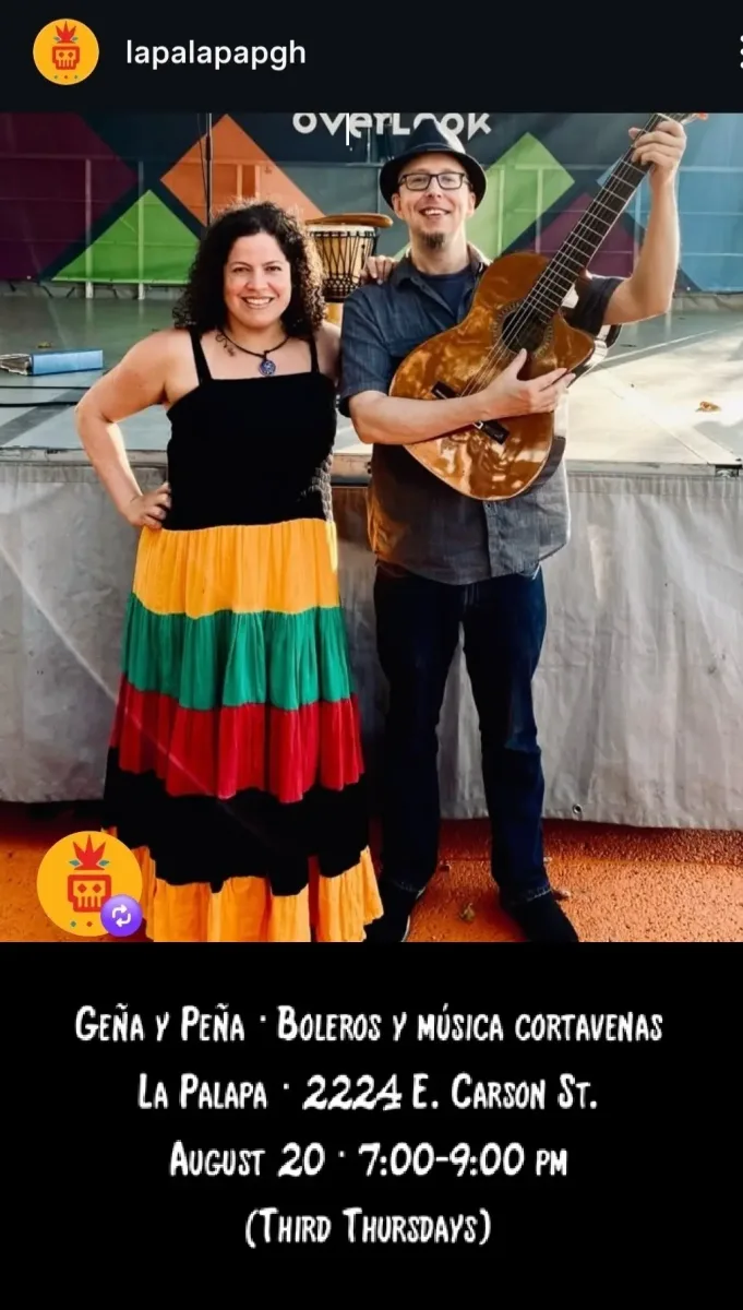 Geña y Peña @ La Palapa