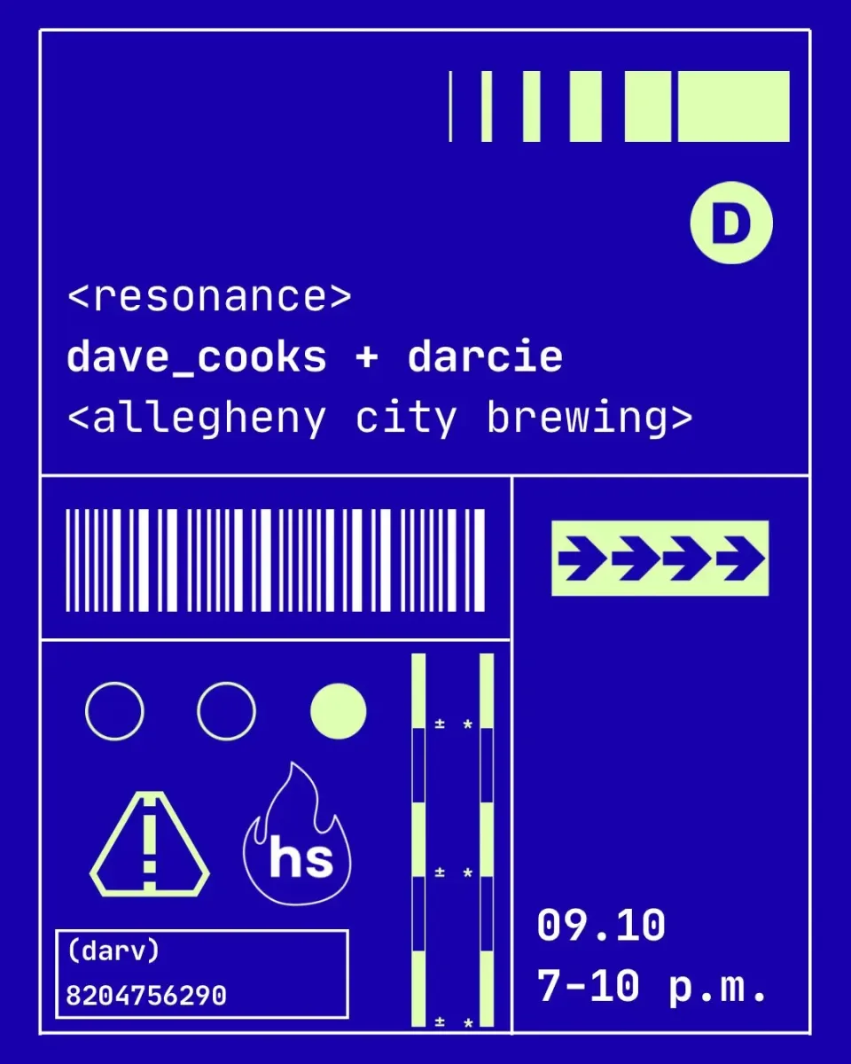 Resonance: dave_cooks + darcie @ Allegheny Brewing